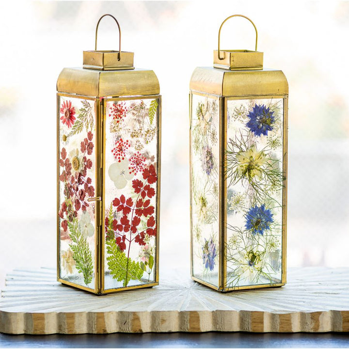 Floral Glass Lantern Workshop - Sunday, November 23, 2025 at 2:00 PM