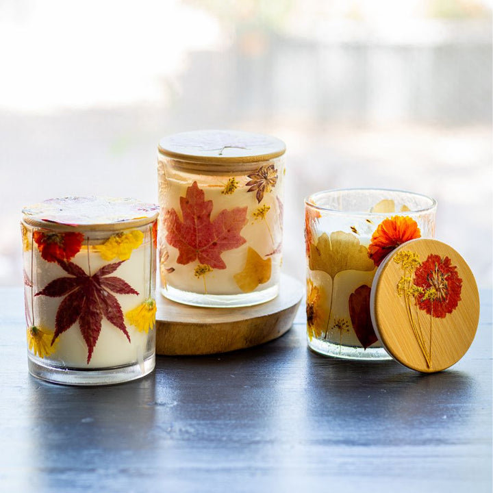 Pressed Floral Tumbler Candle Workshop - Tuesday, October 14, 2025 at 6:00 PM