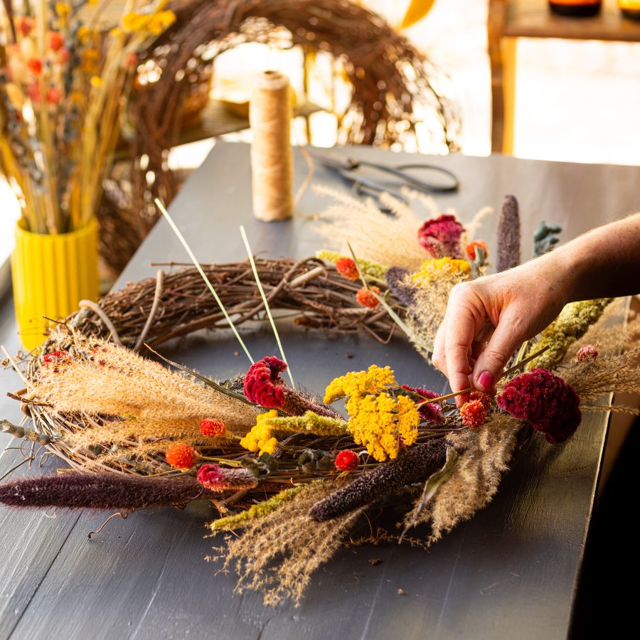 Fall Wreath Workshop - Saturday, October 4, 2025 at 11:00 AM