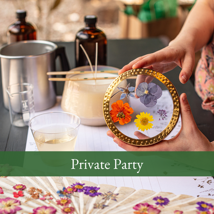 Private Pressed Floral Tumbler Candle Workshop - Becca Kronebusch + Work Event | Wednesday, October 1, 2025 at 6:00 PM